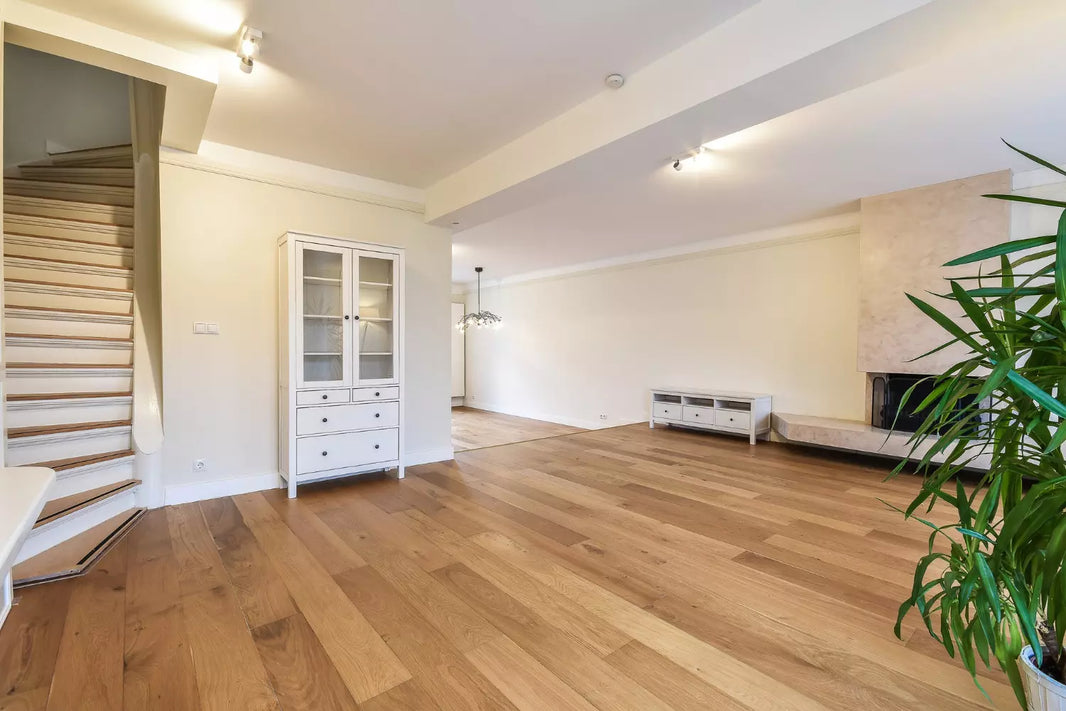 Hardwood Flooring in the Basement