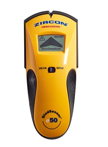 Zircon StudSensor e50 Electronic Wall Scanner / Edge Finding Stud Finder /  Live AC WireWarning Detection - FFP