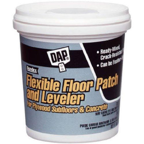 DAP 7079859184 Rm Flex Floor Patch & Leveler Raw Building Material, Light Gray
