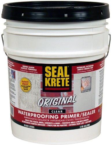 Seal Krete 100001 Clear Acrylic Original Water Proofing Primer/Sealer, 1-Gallon