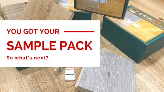 You've Received Your Floor Samples...Now What? - Easiklip Floors