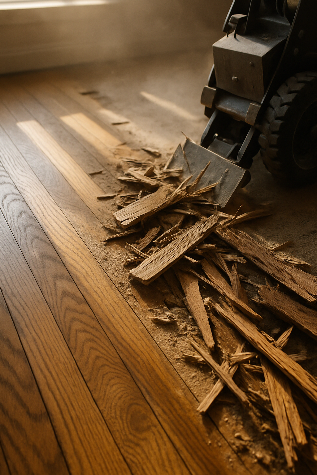 Wood Floor Removal Machines: The Art of Tearing Down with Precision