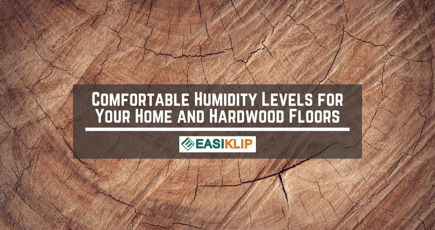 home humidity levels chart