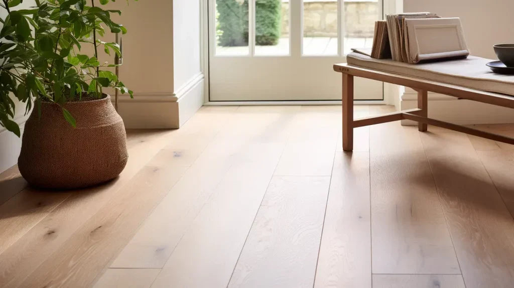 Hardwood Floating Floor Over Concrete in the Basement