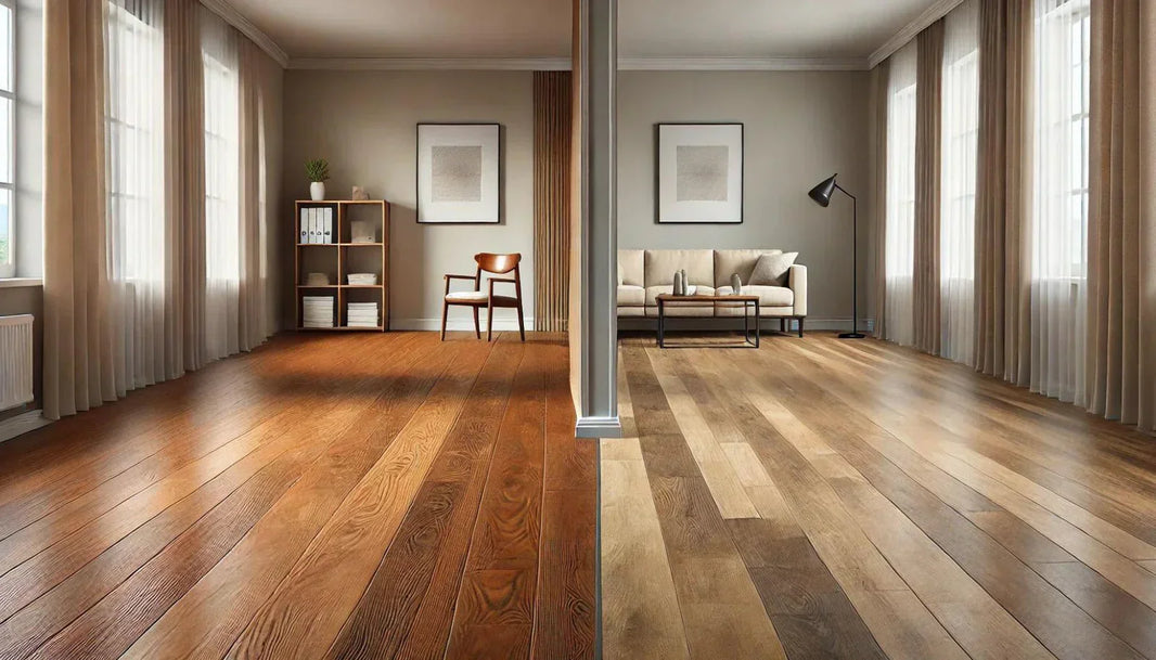 Hardwood vs. Laminate Basement Flooring