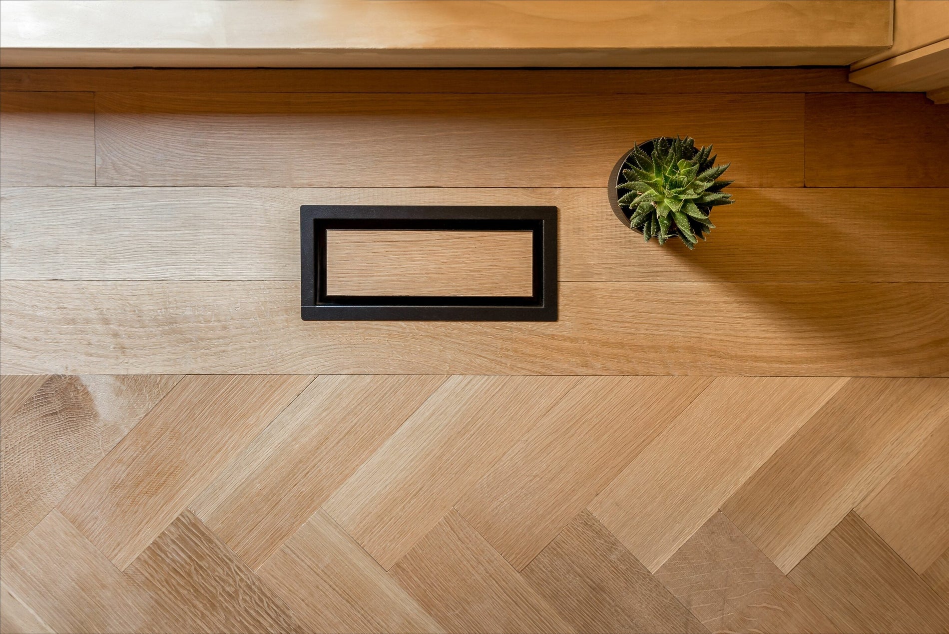 Wood Floor Vent Cover on Hardwood Floor