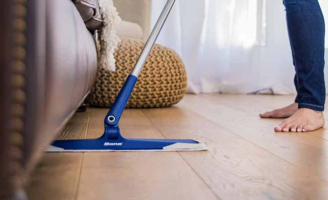dry cleaning hardwood floors