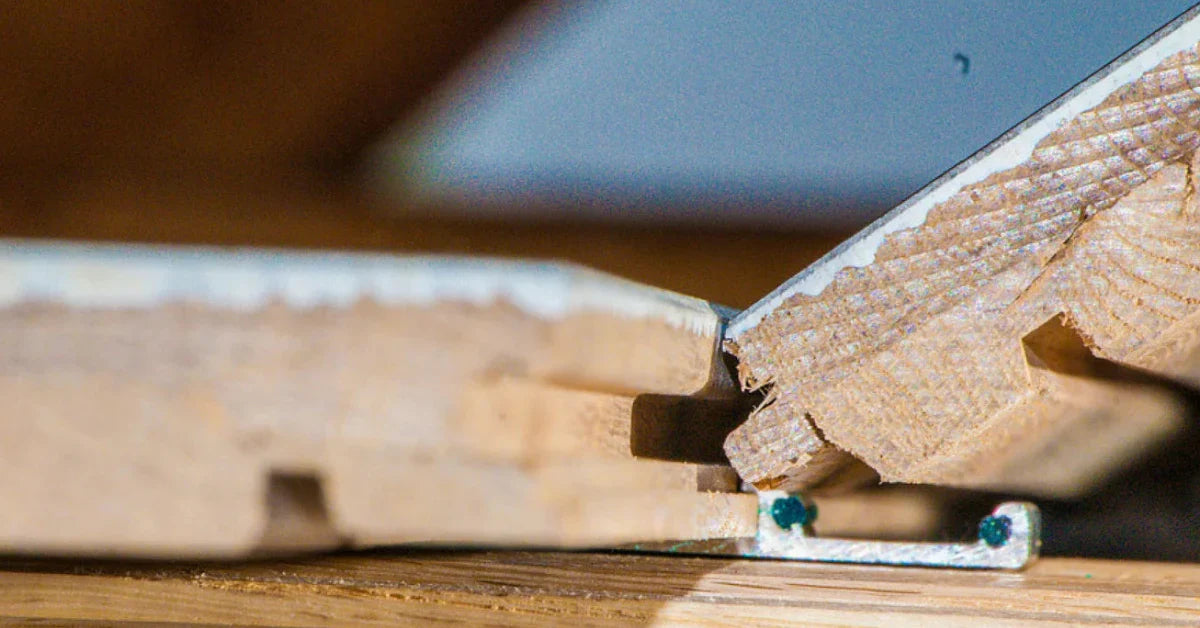 EasiKlip DIY Flooring easily clips together