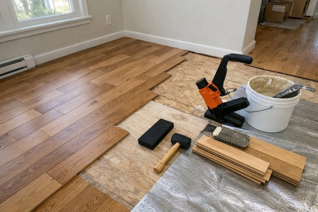different methods of hardwood flooring installation