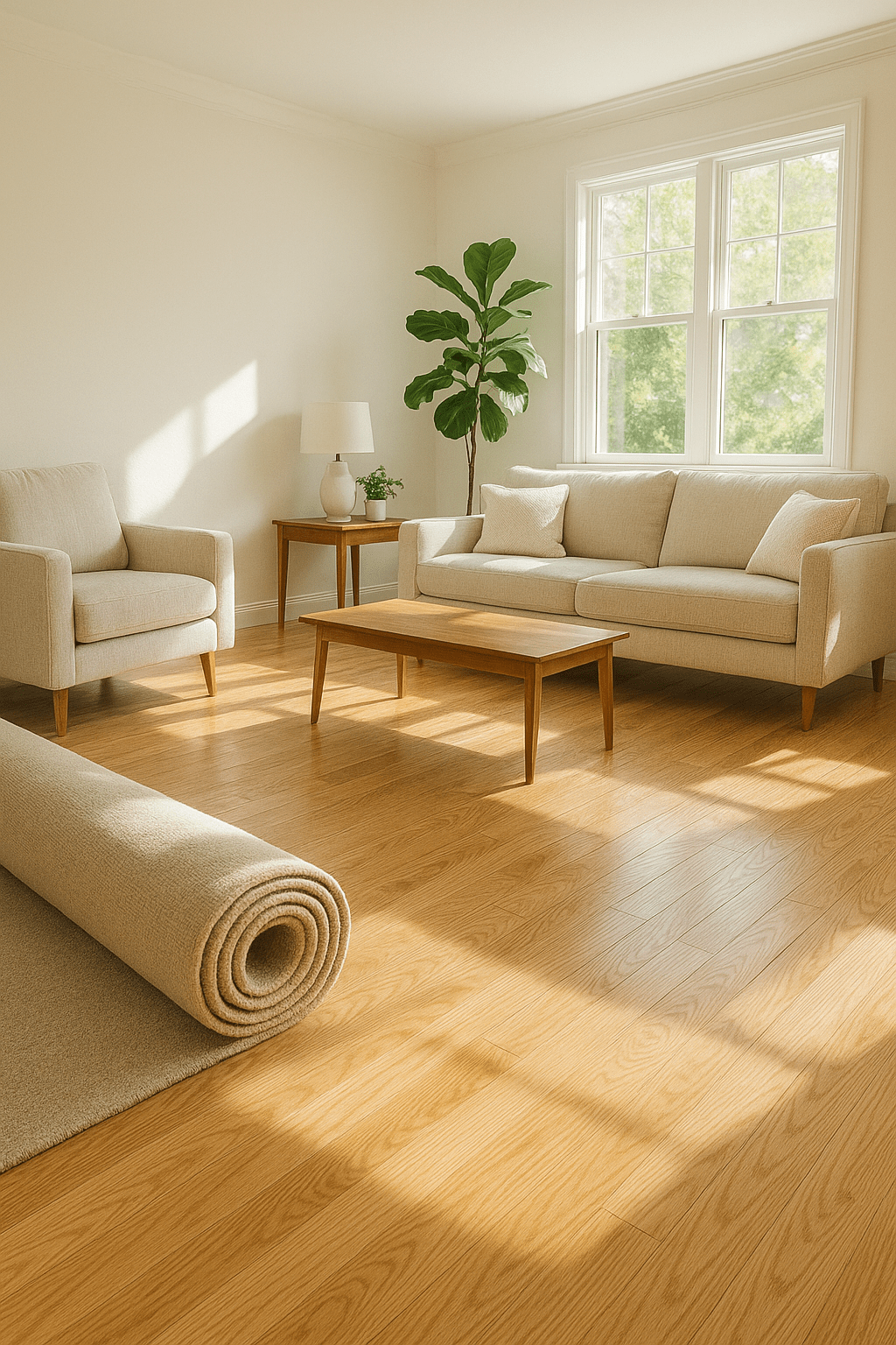 from carpet to hardwood in your home