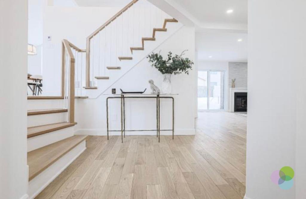 Hardwood at Entryway-How to care for your hardwood