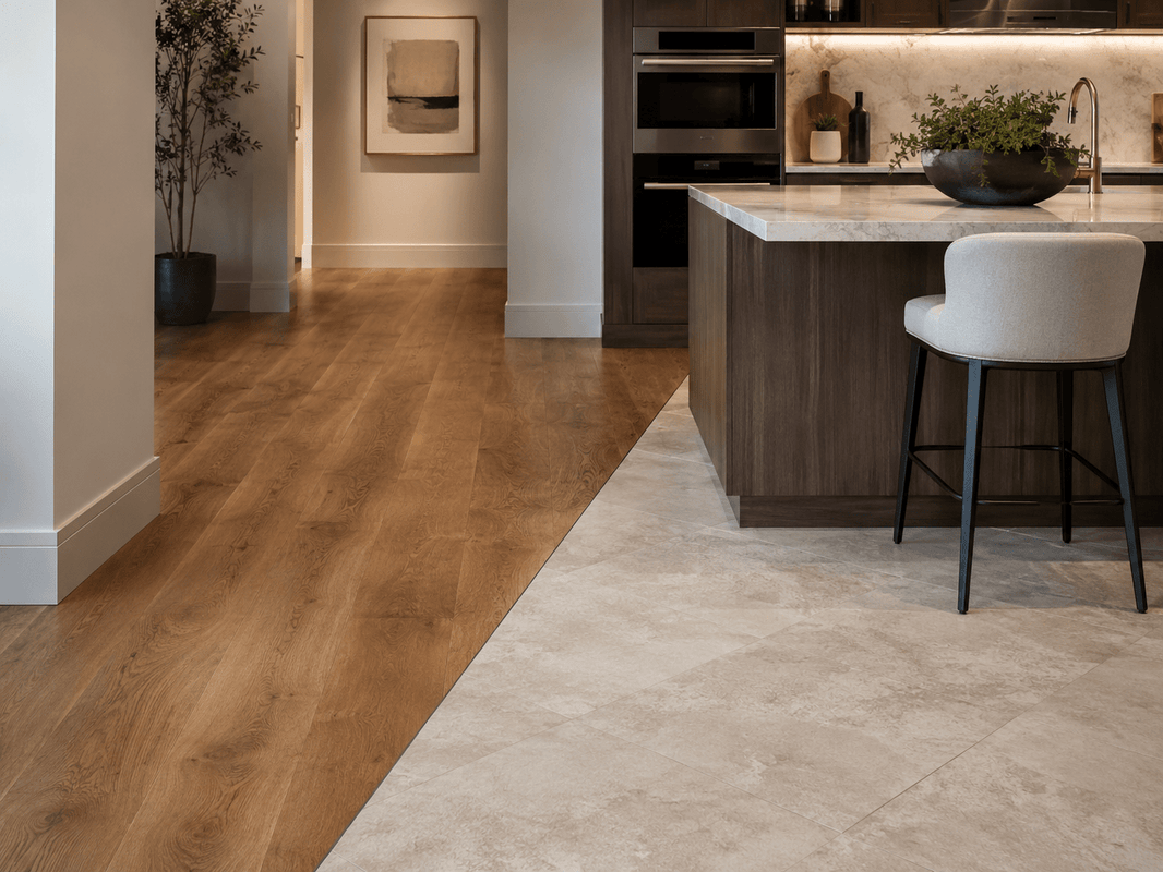 hardwood flooring to tile transitions