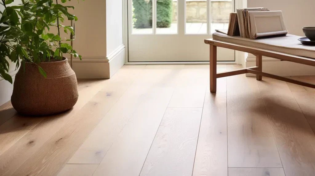 Hardwood Floating Floor Over Concrete in the Basement