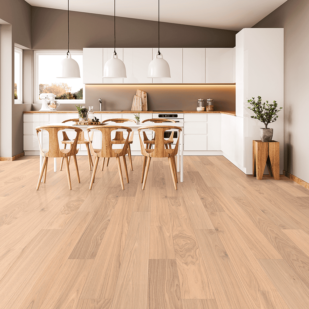 Hardwood Floors in a kitchen that you can move with
