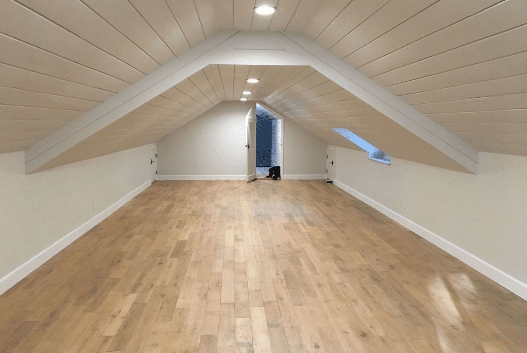 RUSTIC White Bleach  / 5" / White Oak / Solid Hardwood - Easiklip Floors