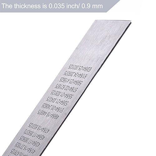 eBoot Stainless Steel Ruler 12 Inch and 6 Inch – Easiklip Floors