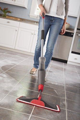 Rubbermaid Reveal Spray Mop with Microfiber Cleaning Pads – Easiklip Floors