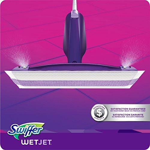 Swiffer WetJet Starter Kit (1 Mop, 5 Pads, 1 Cleaning Solution