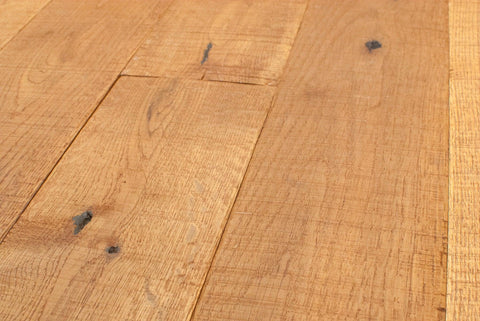 RUSTIC Country Stain - Solid White Oak Floating Hardwood Floor, Easyclip easy clip - Easiklip Canada 