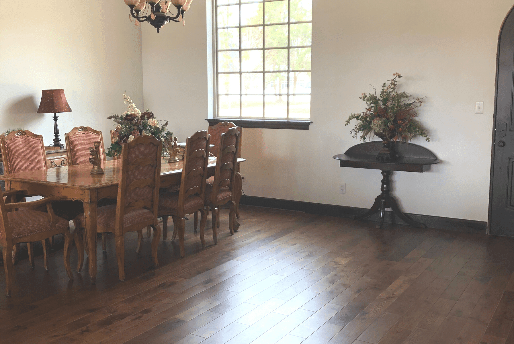 Gunstock  / 5" / White Oak / Solid Hardwood - Easiklip Floors — angle 5