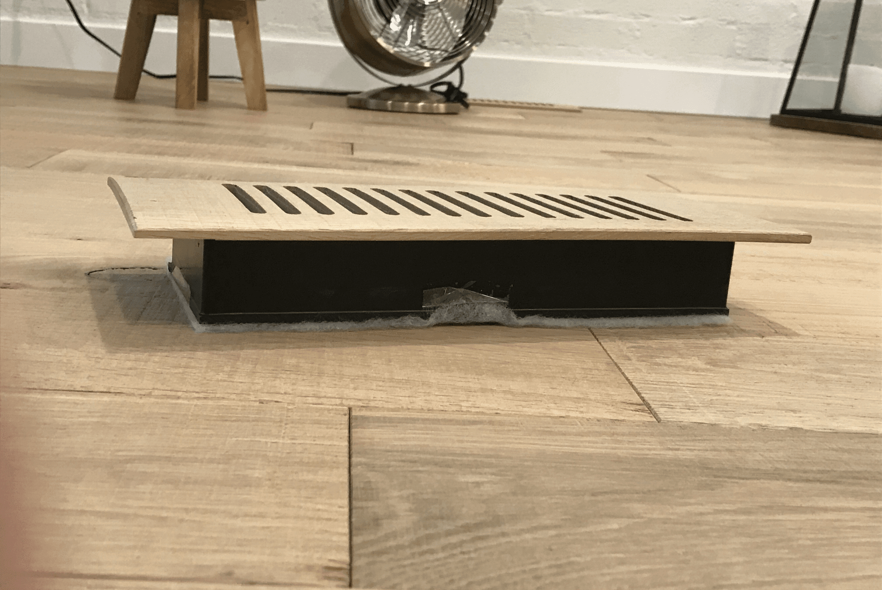 Wood Vent Covers - White Oak - Easiklip Floors