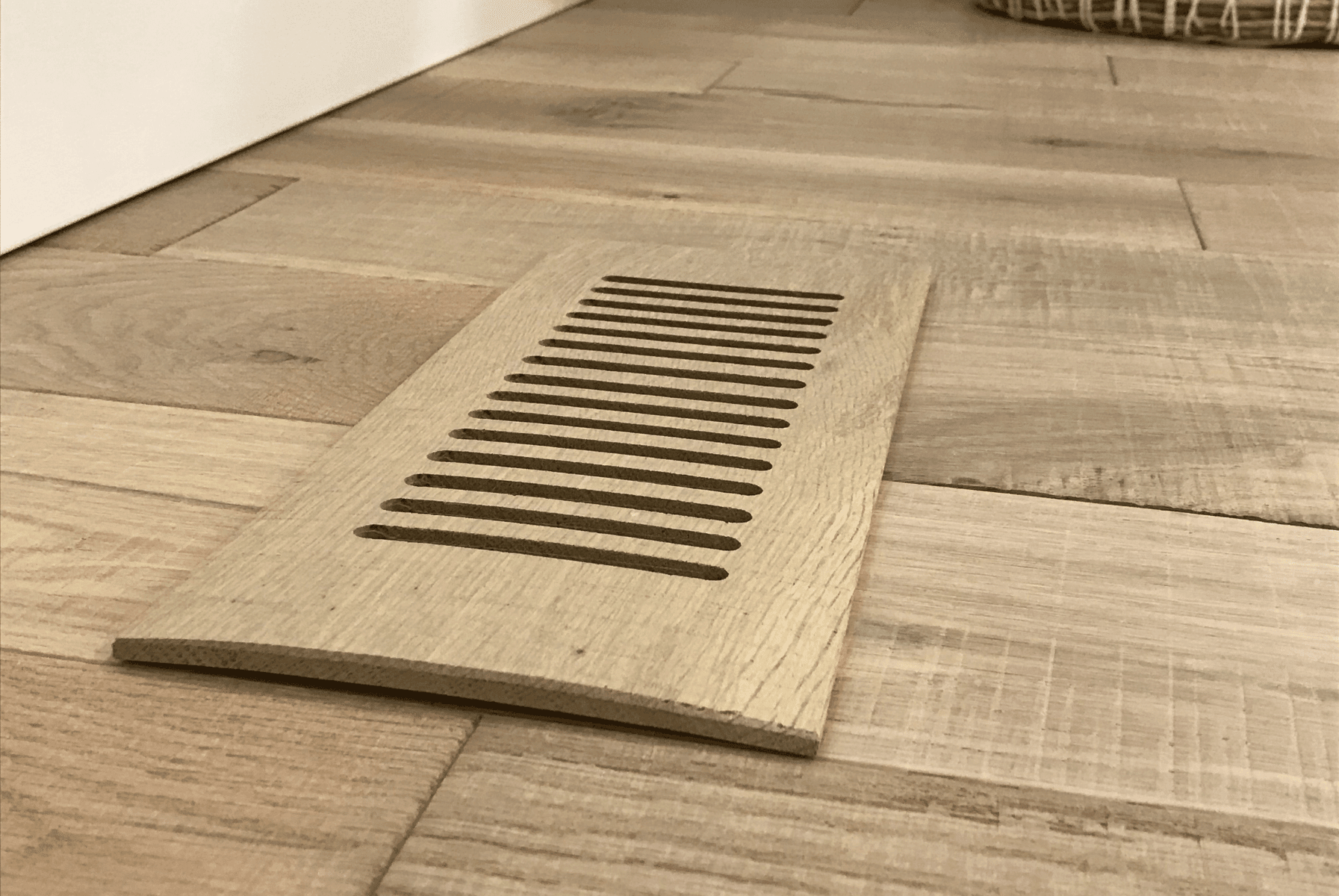 Wood Vent Covers - White Oak - Easiklip Floors