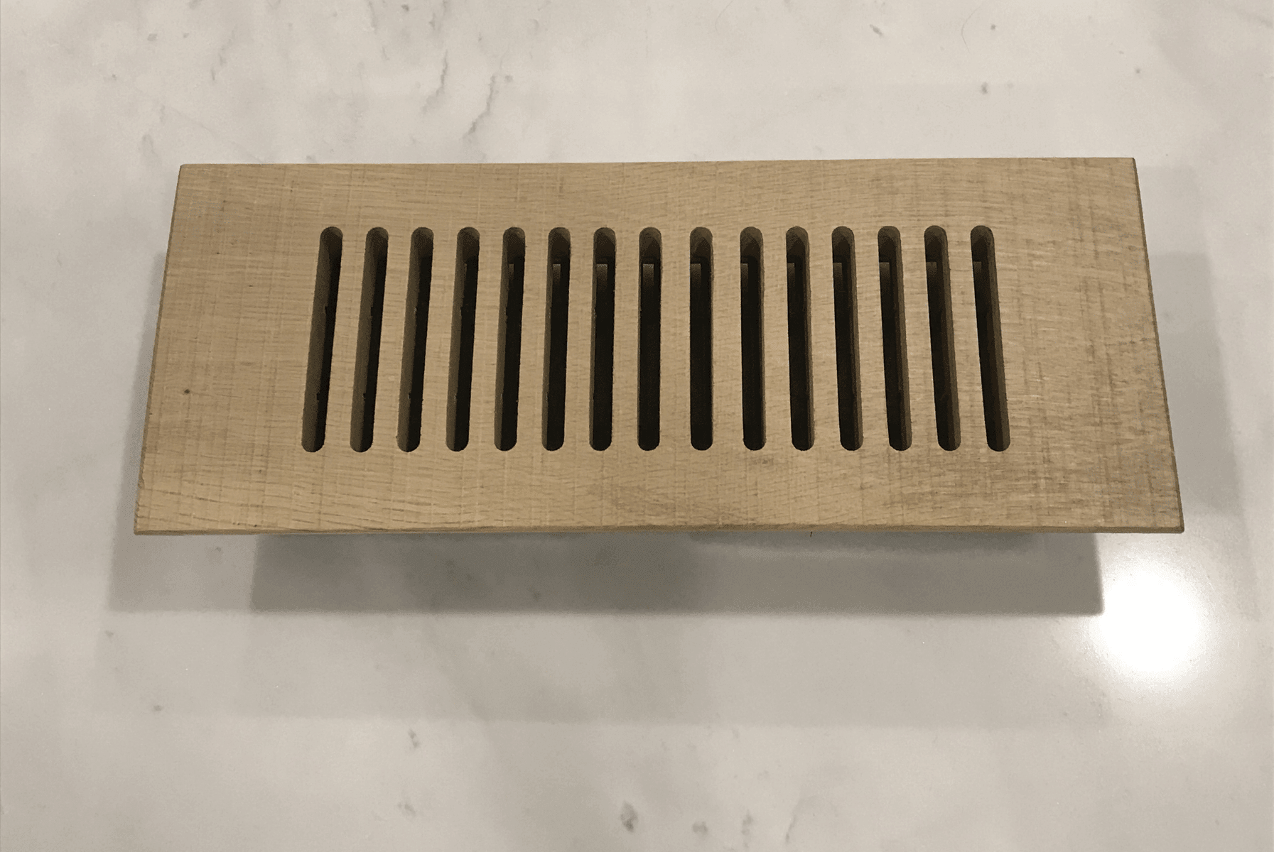 Wood Vent Covers - White Oak - Easiklip Floors