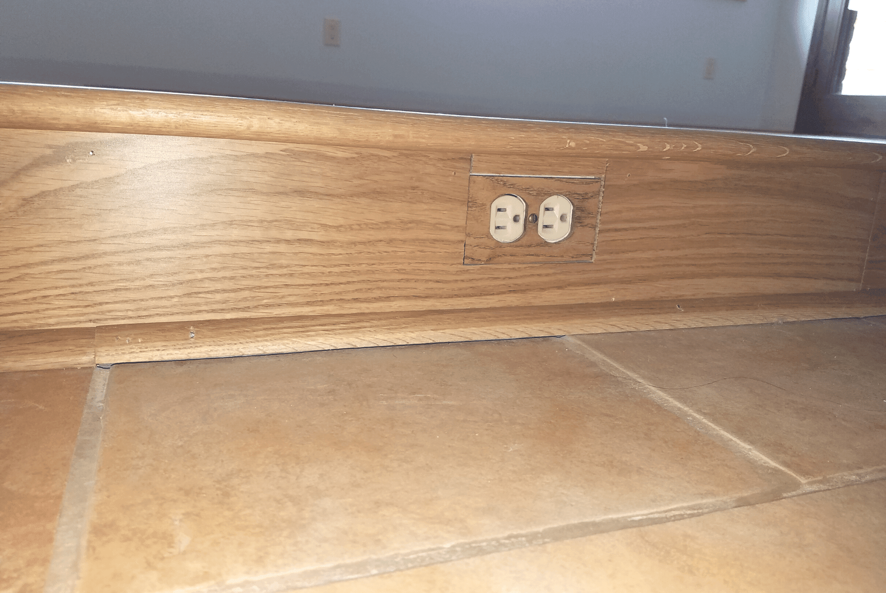 Natural Oak  / 5" / White Oak / Solid Hardwood - Easiklip Floors — overhead plank layout