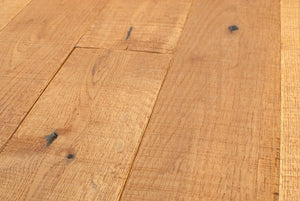 Easiklip Rustic Smoke Stain 100% Real Floating Solid White Oak Flooring — 3/4" Thick, 5" Wide