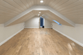 RUSTIC White Bleach  / 5" / White Oak / Solid Hardwood - Easiklip Floors — installed room setting