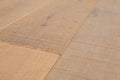 RUSTIC White Bleach - Solid White Oak Floating Hardwood Floor, Easyclip easy clip - Easiklip Canada — installed room setting