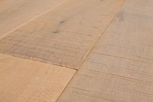 Easiklip Rustic White Bleach 100% Real Floating Solid White Oak Flooring — 3/4" Thick, 5" Wide