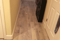 RUSTIC White Bleach  / 5" / White Oak / Solid Hardwood - Easiklip Floors — plank edge and thickness detail