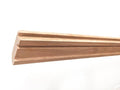 Stair Nose Molding - White Oak, .875 in. Thick x 2.5 in. Wide x 78 in. Length - Easiklip Floor — stair nose molding — angle 2