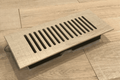 Wood Vent Covers - White Oak - Easiklip Floors — oak vent cover — front view