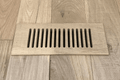 Wood Vent Covers - White Oak - Easiklip Floors — oak vent cover — angle view